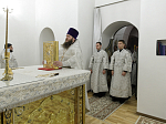 В праздник Крещения Господня Преосвященнейший Дионисий, епископ Россошанский и Острогожский, совершил Литургию в храме иконы Божией Матери «Казанская» города Павловска