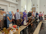 В храме Всемилостивого Спаса г. Россошь молитвенно отметили престольный праздник