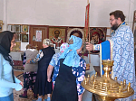 На окормляемом приходе в селе Хрещатое Калачеевского благочиния совершена Божественная литургия