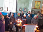 В селе Банное Воробьевского района соборным богослужением отметили недавнее обретение святыни