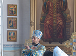 Епископ Дионисий 21 июля, в день празднования Казанской иконы Божией Матери, совершил Божественную литургию в Казанском храме пгт Каменка, центре Каменского благочиния
