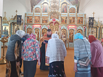 В Казанском храме поселка Каменка был совершен благодарственный молебен о даровании Победы в Великой Отечественной войне