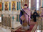 Преосвященнейший епископ Дионисий совершил Божественную литургию в Ильинском кафедральном соборе г. Россошь