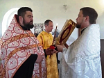 В день Вознесения Господа и Спаса нашего Иисуса Христа в селе Большая Казинка торжественно отметили престольный праздник