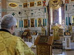 Глава Россошанской епархии возглавил воскресное богослужение в Свято-Ильинском кафедральном соборе города Россошь