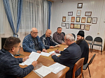 Секретарь Епархиального управления  принял участие в заседании Совета при ОМВД по Россошанскому району