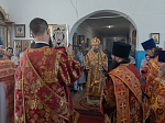 Епископ Россошанский и Острогожский Дионисий совершил Божественную литургию в Казанском храме с. Коротояк (Покровка) Острогожского района