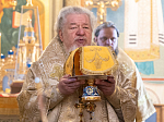 В день памяти священномученика Петра, архиепископа Воронежского, епископ Россошанский и Острогожский Дионисий сослужил митрополиту Воронежскому и Лискинскому Сергию за богослужением в Алексиево-Акатовом монастыре