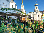 Епископ Россошанский и Острогожский Дионисий сослужил Святейшему Патриарху Кириллу за всенощным бдением в Троице-Сергиевой лавре