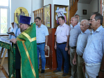 Администрация и аграрии испросили Божьего благословения в подготовке к уборке урожая