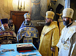 Преосвященнейший епископ Андрей совершил Всенощное бдение в Болгарском Софийском храме