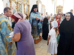  Благочинный совершил молебен на начало нового учебного года и вручил детям подарки в рамках акции «Собери ребенка в школу»