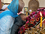 В праздник Воздвижения Честнаго и Животворящего Креста Господня в храмах Богучарского благочиния совершены торжественные богослужения