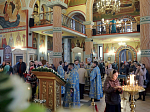 В канун праздника Благовещения Преосвященнейший епископ Дионисий совершил всенощное бдение в Ильинском соборе