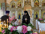Правящий Архиерей возглавил торжественное богослужение в Свято-Троицком храме села Лозовое Верхнемамонского района