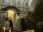 В Казанском храме города Павловск молитвенно встретили Рождество Христово