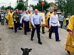 В Репьевке состоялись торжества по случаю престольного праздника храма районного центра и началу проведения епархиального Ильинского казачьего крестного хода