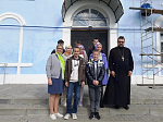 Экскурсия воспитанников Руднянской школы‑интерната в Казанский храм села Новотолучеево: знакомство с историей и устройством святыни