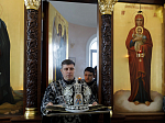 В пятницу второй седмицы Великого поста Архипастырь совершил Литургию Преждеосвященных Даров в храме Великомученика и Победоносца Георгия села Большая Хвощеватка