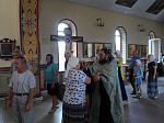 Крестоходцы с иконой Божией Матери «Спорительница хлебов» прибыли в Кантемировку