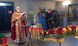 В храме в честь иконы Божией Матери «Спорительница хлебов» села Галиевка состоялся водосвятный молебен