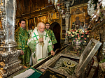 В день памяти прп. Сергия Радонежского Правящий Архиерей Россошанской епархии сослужил Предстоятелю Русской Церкви за Литургией в Троице-Сергиевой лавре
