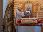 Правящий Архиерей совершил Великое освящение храма в честь Воздвижения Честнаго и Животворящего Креста Господня с. Фоменково Петропавловского района