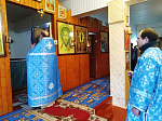 В Благовещение в Лозовом совершили праздничные богослужения