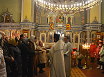 Пасхальное богослужение в Кантемировке