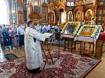 Епископ Россошанский и Острогожский Дионисий сослужил Преосвященным Архипастырям за богослужением в Благовещенском кафедральном соборе города Воронежа