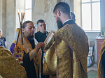 Епископ Дионисий посетил руинированный храм святителя Николая Чудотворца в селе Ширяево Калачеевского района