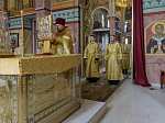 В день памяти Всех святых, в земле Российской просиявших, епископ Дионисий совершил Литургию в Ильинском кафедральном соборе города Россошь
