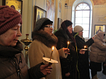 В Острогожске молитвенно отметили 83-ю годовщину освобождения города от немецко-фашистских захватчиков
