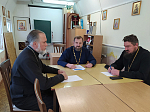 Состоялось очередное собрание священнослужителей Воронежской митрополии, окормляющих областные учреждения МЧС