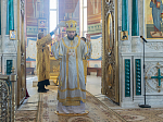 В праздник Крещения Руси епископ Дионисий совершил Божественную литургию в Свято-Ильинском кафедральном соборе города Россоши