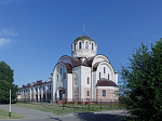 В день престольного праздника Архипастырь совершил Божественную литургию в храме Всемилостивого Спаса города Россошь