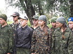 В Павловском благочинии начал работу детский военно-патриотический лагерь