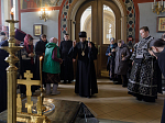 В понедельник 1-й седмицы Великого поста Глава Россошанской епархии молился за богослужением в Свято-Ильинском кафедральном соборе г. Россоши