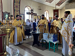 В храме святого благоверного князя Александра Невского села Митрофановка Кантемировского района соборно отметили престольный праздник