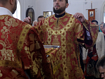 Преосвященнейший епископ Дионисий совершил Божественную литургию в Георгиевском храме села Терновое Острогожского района