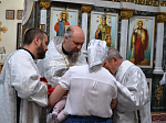 В Казанском храме города Павловска отметили праздник Вознесения Господня