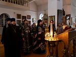 В среду 2-й седмицы Великого поста епископ Дионисий совершил Литургию Преждеосвященных Даров в Казанском храме пгт. Каменка