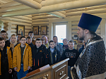 В Великий вторник епископ Дионисий совершил литургию Преждеосвященных Даров в храме Великомученика и Победоносца Георгия, с. Пасеково Кантемировского района