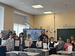 Учащиеся Дроздовской СОШ в преддверии Дня славянской письменности и культуры встретились с настоятелем Преображенского храма села Заболотовка