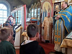 Протоиерей Владимир Шереметов совершил молебное пение «перед началом учения отроков»