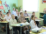 Правящий Архиерей встретился с родителями и воспитанниками воскресной школы «Добро» при Свято-Ильинском кафедральном соборе города Россоши