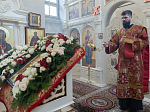 Преосвященнейший епископ Дионисий совершил Божественную литургию в Костомаровском монастыре