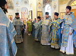 Участники Ильинского казачьего крестного хода с чтимой иконой Божией Матери «Спорительница хлебов» посетили Острогожское благочиние