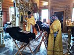 В Лозовом и Осетровке совершили заупокойные богослужения