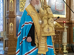 Глава Воронежской митрополии совершил молебен на Новолетие в Благовещенском кафедральном соборе